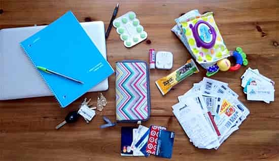 chrystie purse contents