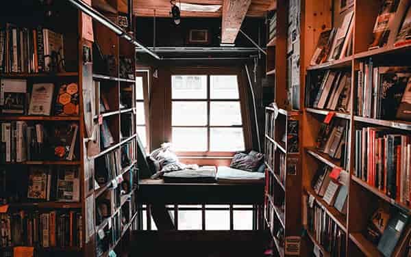 cozy book store