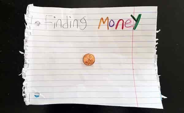 finding money story