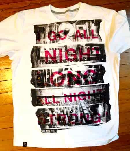go all night long shirt