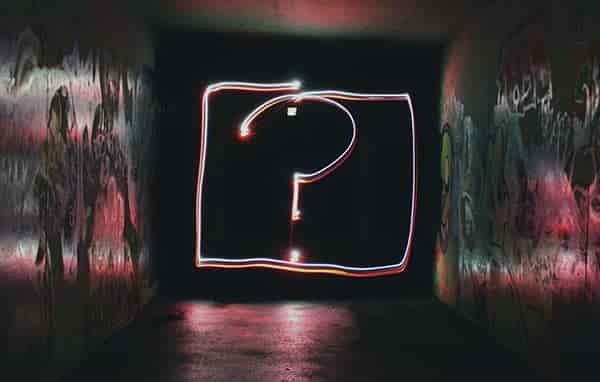 question mark graffiti