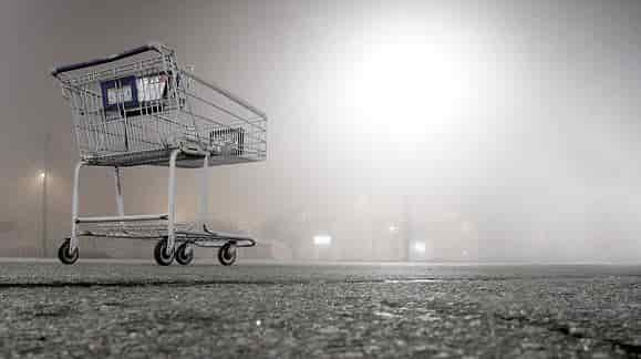 scary shopping cart